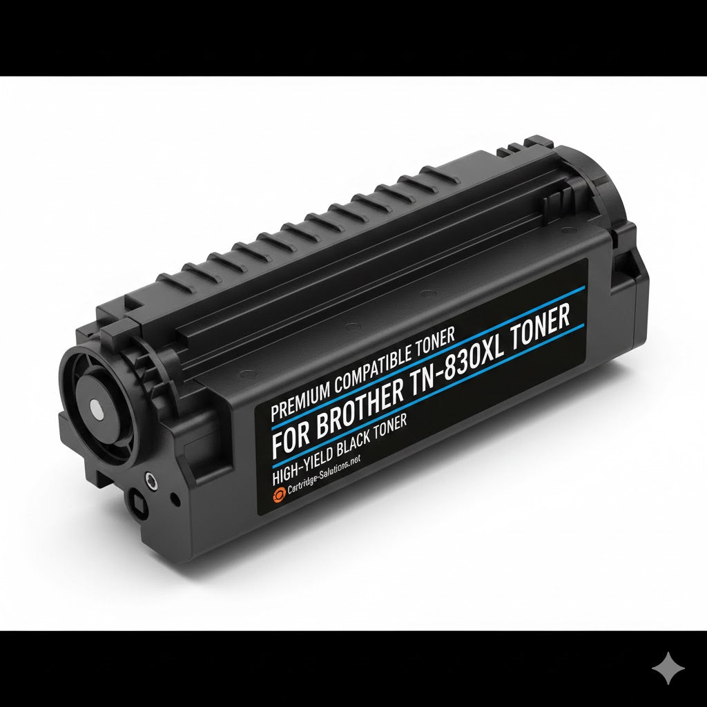 Premium Compatible Brother TN-830XL Toner Cartridge - High Yield (3,000 Pages)